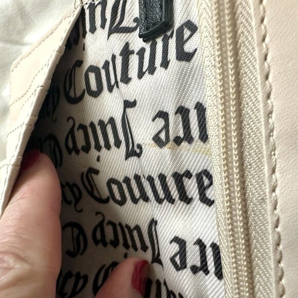 Juicy Couture Wallet Dark Floral Roses Snap Closure - Picture 5 of 7